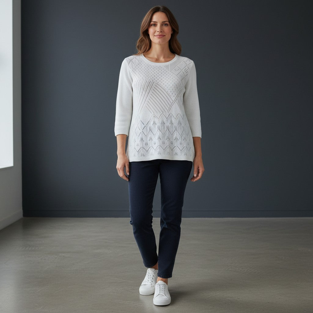 Pull Femme Manches ¾