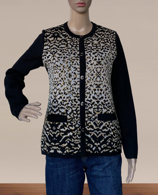Cardigan Femme Manches Longues boutonné