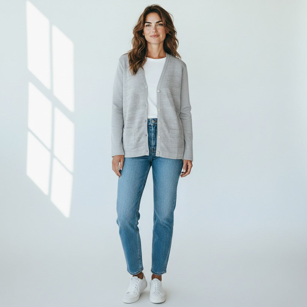 Gilet Femme Manches Longues