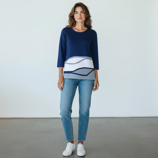 Pull Femme Manches ¾