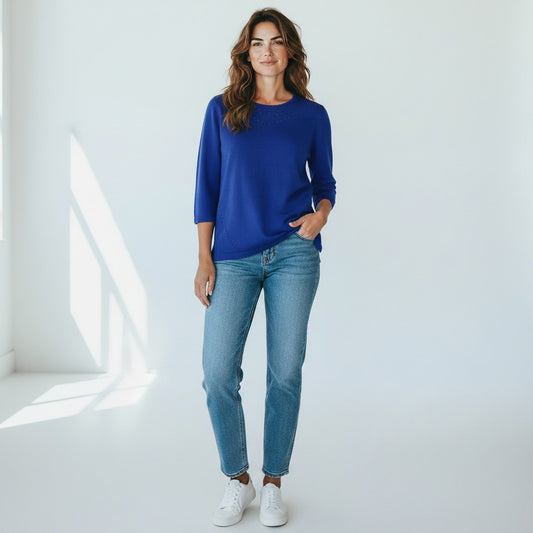 Pull Femme Manches ¾